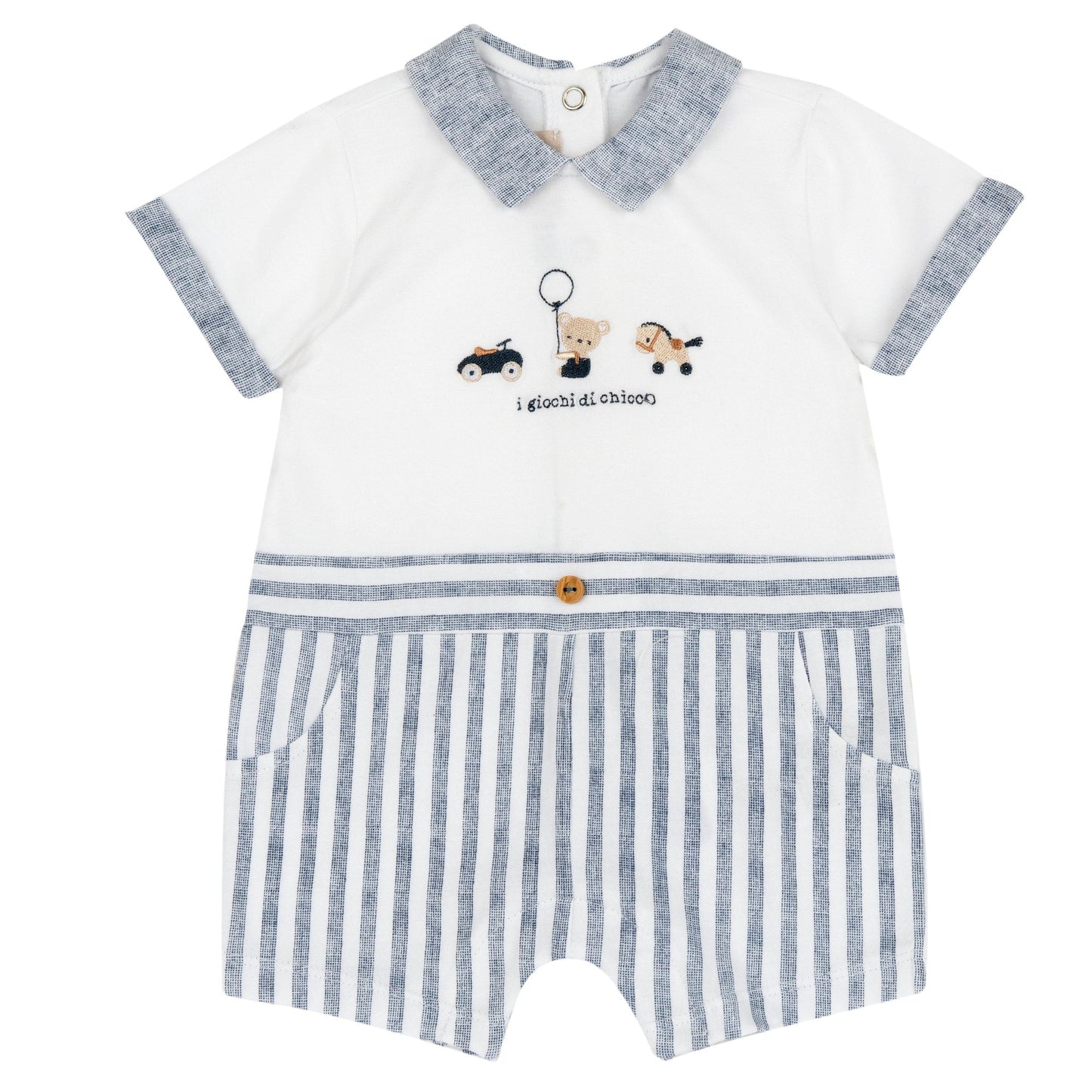 Pagliaccetto neonato marinaio