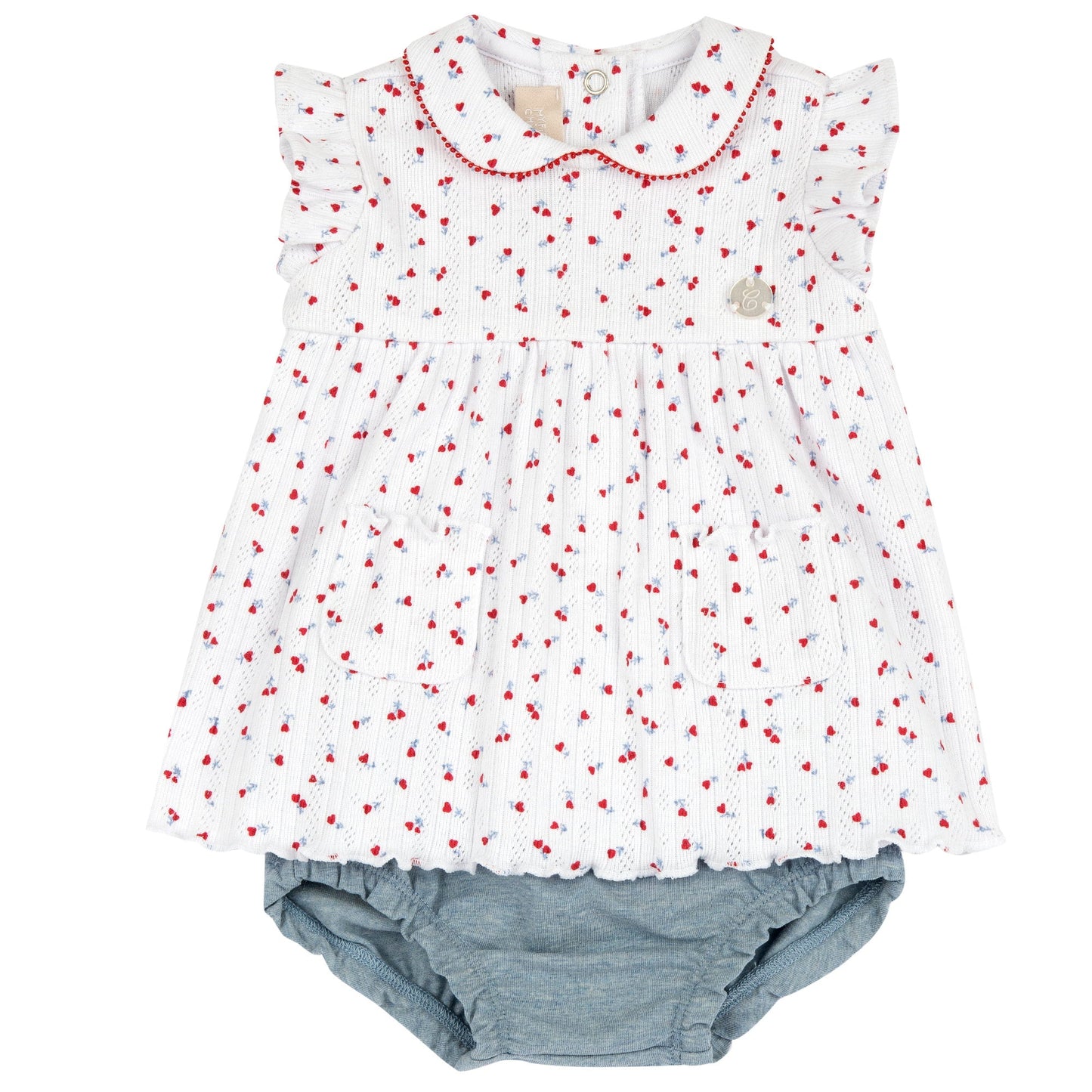 Completo vestito con culotte