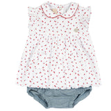 Completo vestito con culotte