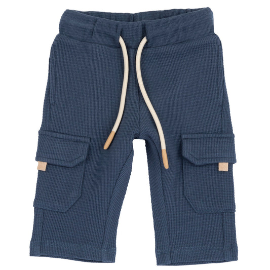Pantaloni lunghi in maglia cargo