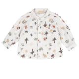 Camicia manica lunga fantasia savana