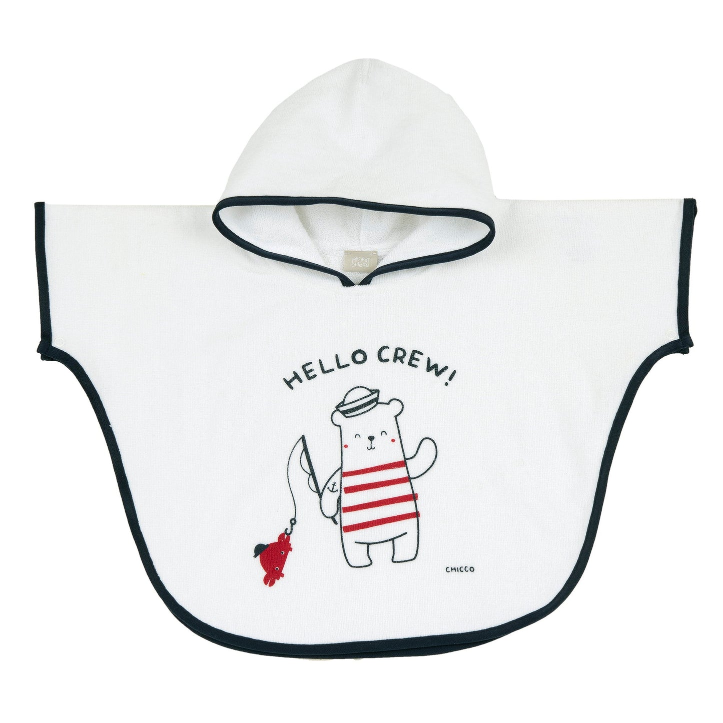 Poncho in spugna bambino