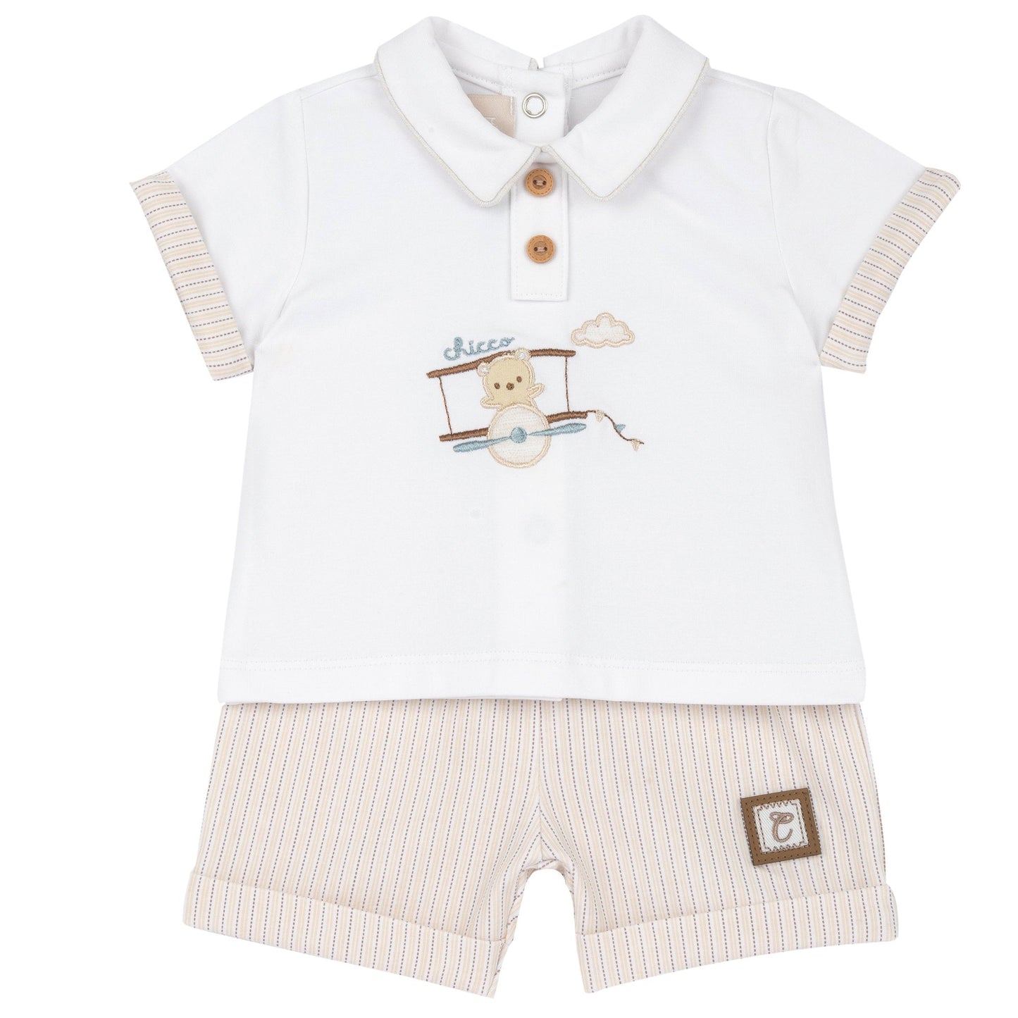 Completo corto polo e pantaloncini
