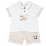 Completo corto polo e pantaloncini