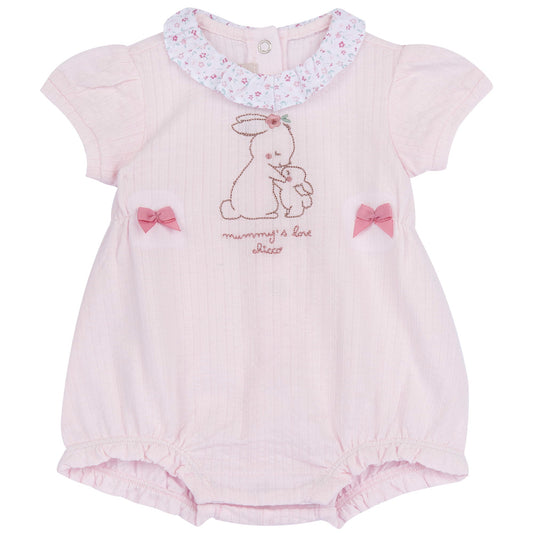 Pagliaccetto coniglietti neonata