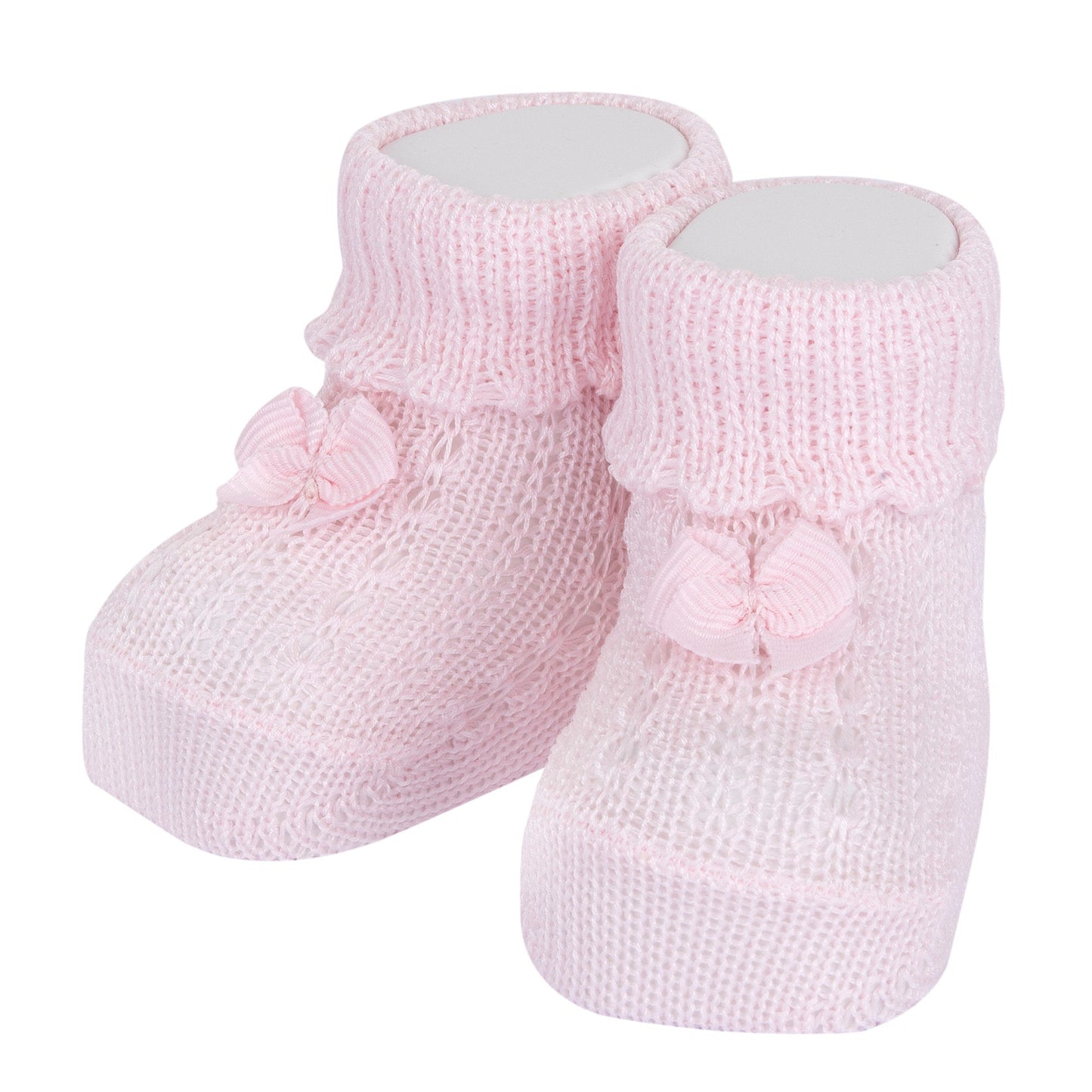 Babbucce neonata fiocco