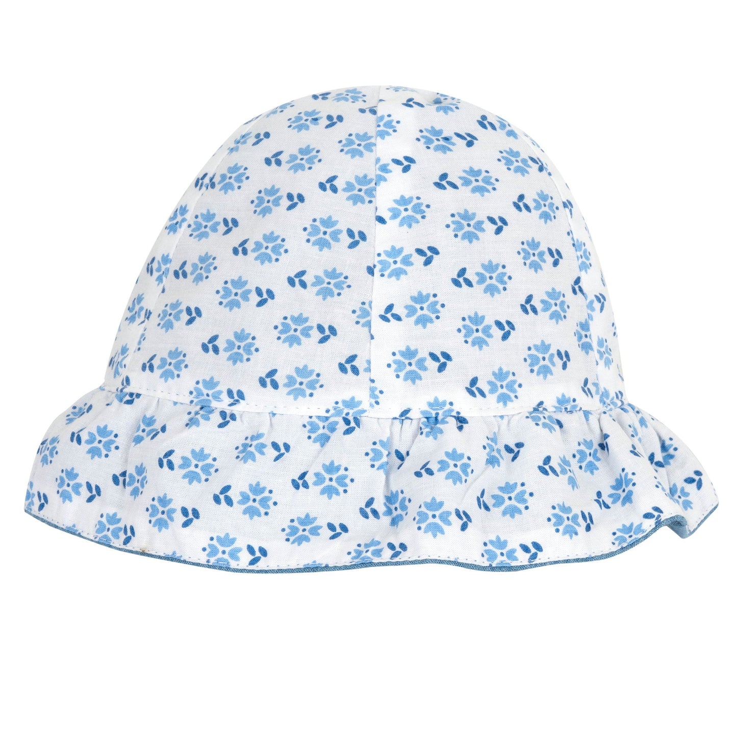 Cappello reversibile neonata fantasia