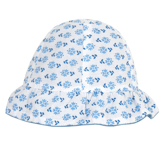 Cappello reversibile neonata fantasia