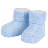 Babbucce azzurre neonato