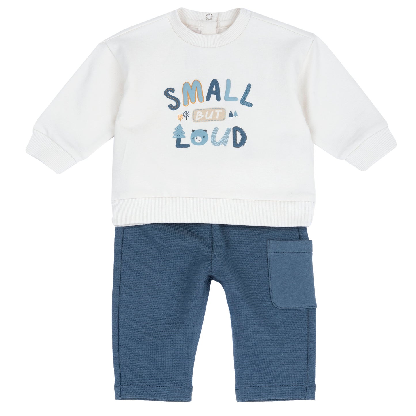 Completo blusa e pantaloni lunghi