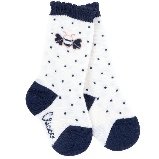 Calzini gambaletto jacquard