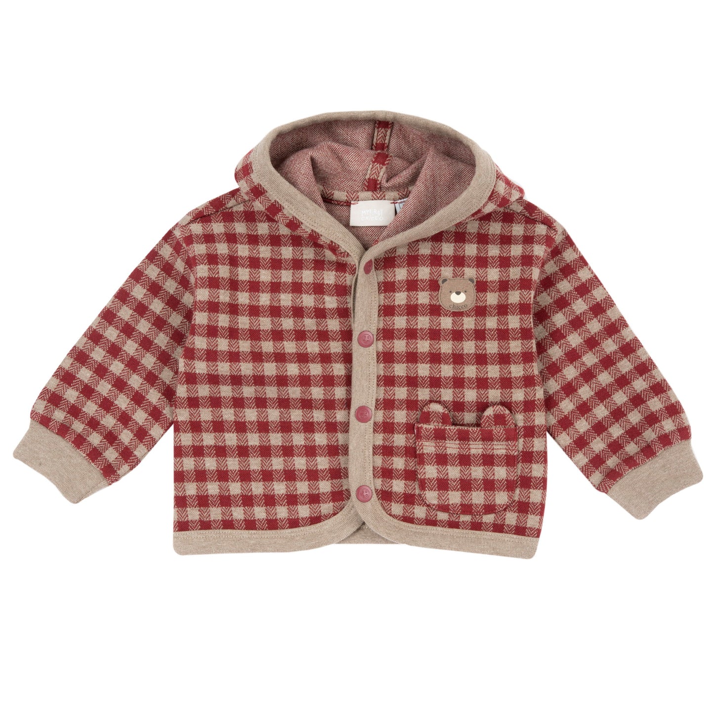 Cardigan con cappuccio
