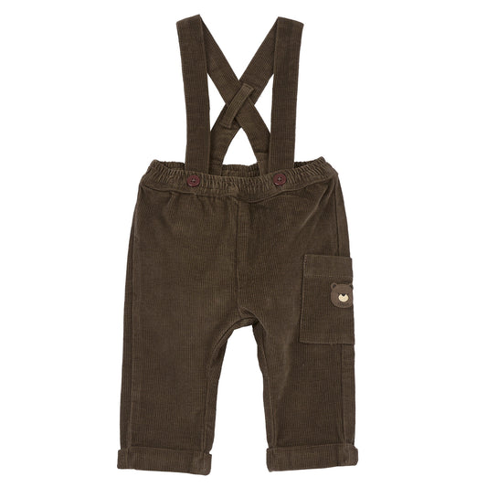 Pantaloni lunghi con bretelle