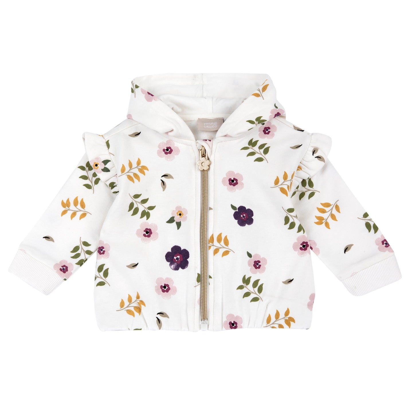 Felpa con cappuccio e zip