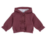 Cardigan con cappuccio
