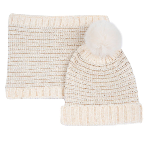 Set cappello con collo