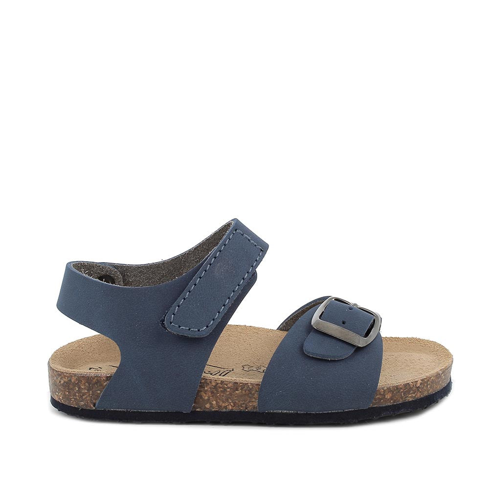 Sandali da bambino blu tipo birkenstock