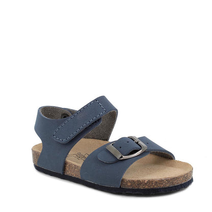 Sandali da bambino blu tipo birkenstock