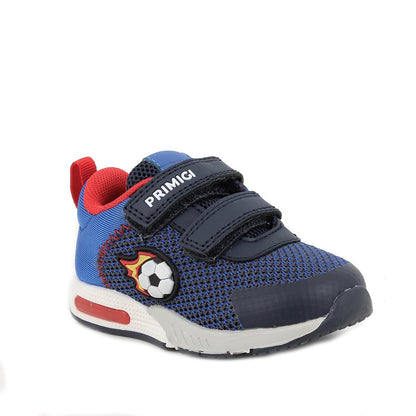 Sneakers da bambino blu con luci