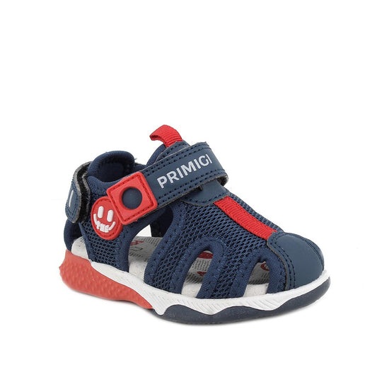 Sandali da bambino blu tipo ragnetto