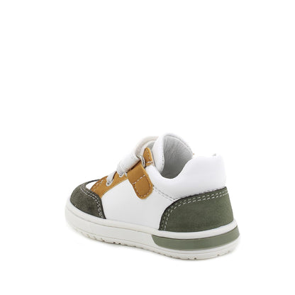 Scarpe da bambino bianco-bosco