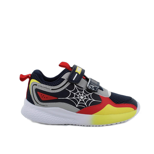 Sneakers da bambino navy-rosso