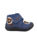 Pantofole primi passi da bambino navy
