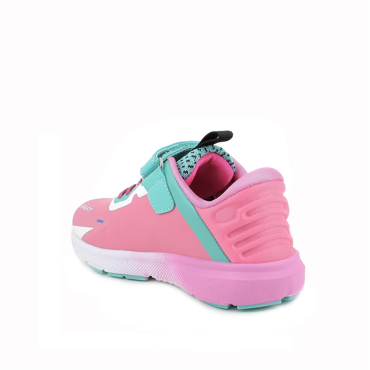 Sneakers da bambina rosa-giada