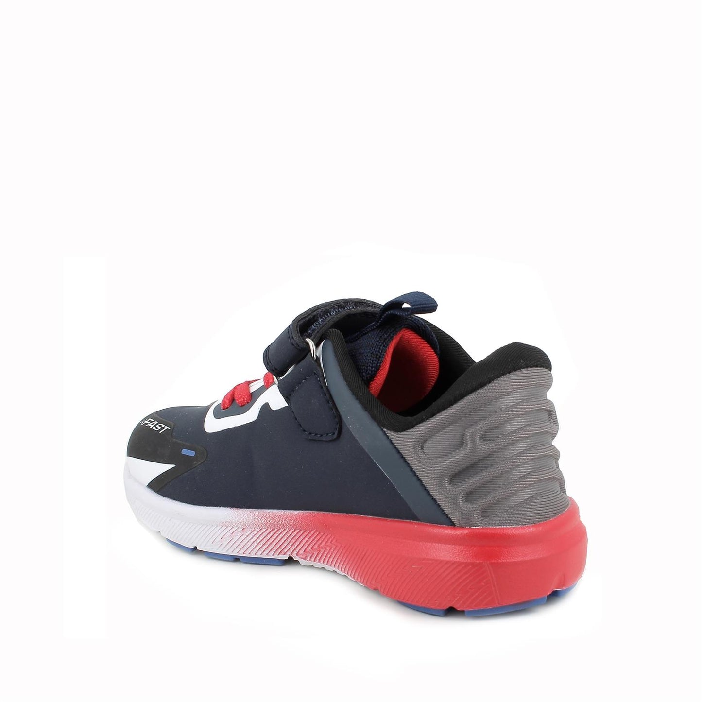 Sneakers da bambino navy-rosso