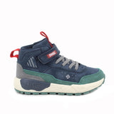 Sneakers da bambino navy-verde