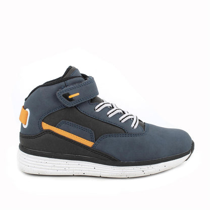 Sneakers da bambino navy-nero