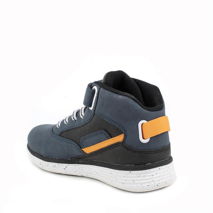 Sneakers da bambino navy-nero