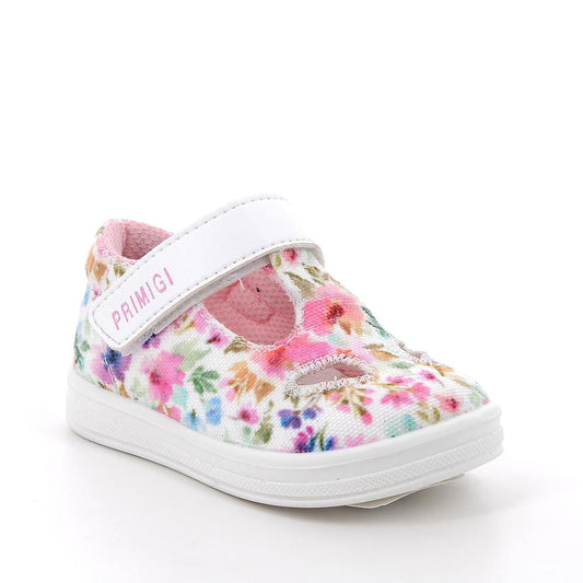 Scarpe da bambina bianco-rosa-fuxia