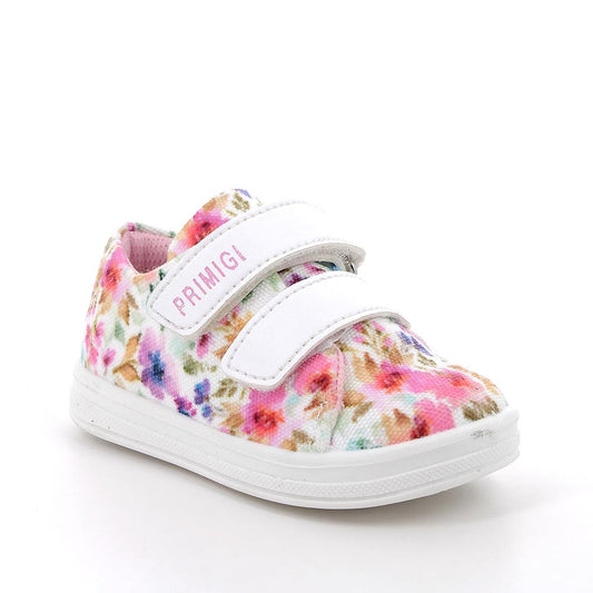 Scarpe da bambina bianco-rosa-fuxia