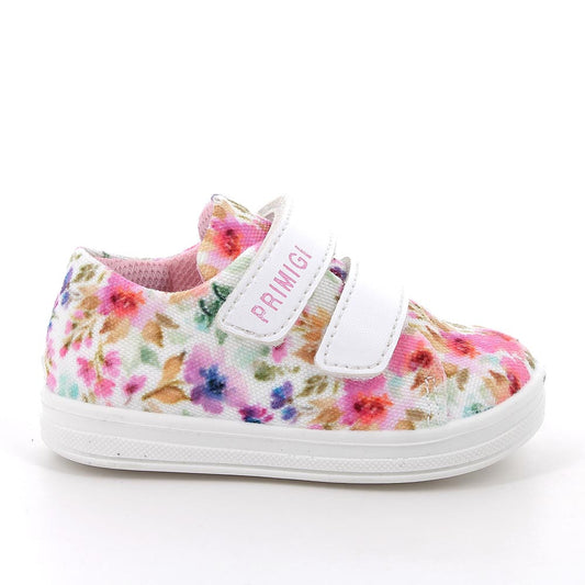 Scarpe da bambina bianco-rosa-fuxia