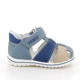 Sandali da bambino azzurro-beige-bluette