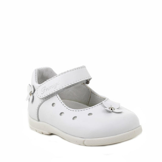 Ballerine in pelle da bambina bianco