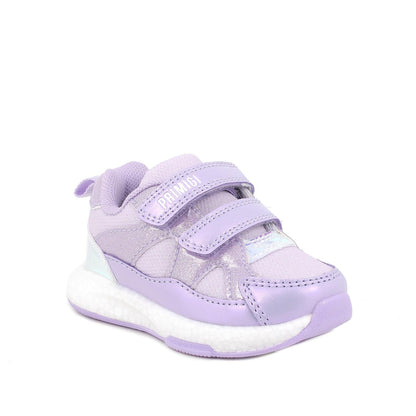 Sneakers da bambina ametista glitter