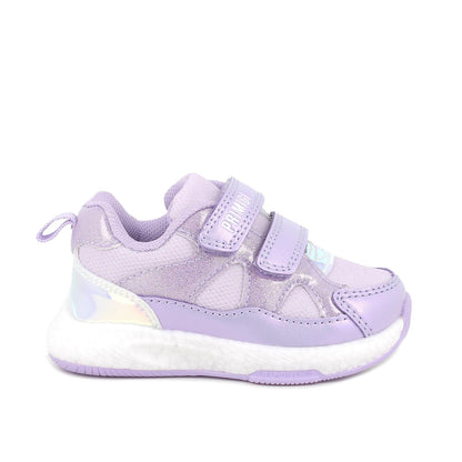 Sneakers da bambina ametista glitter