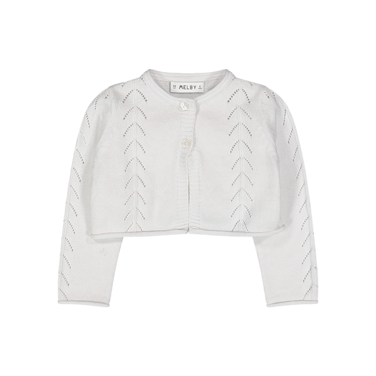 Giacchina coreana in tricot per neonata
