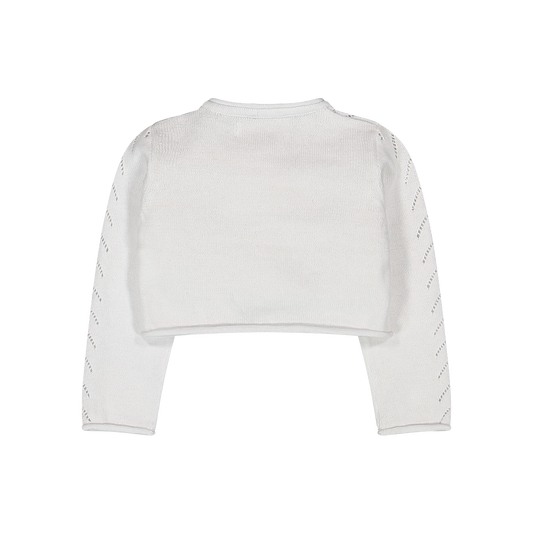 Giacchina coreana in tricot per neonata