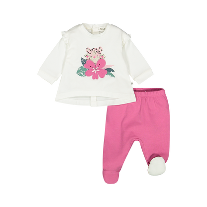 Completo con baby giaguaro per neonata