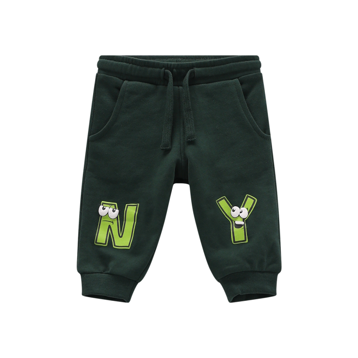 Pantalone jogger in felpa per bambino