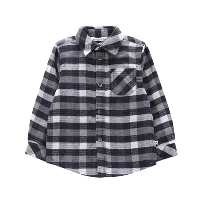 Camicia in flanella a quadri per bambino