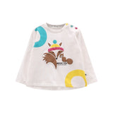 T-shirt a manica lunga per bambina