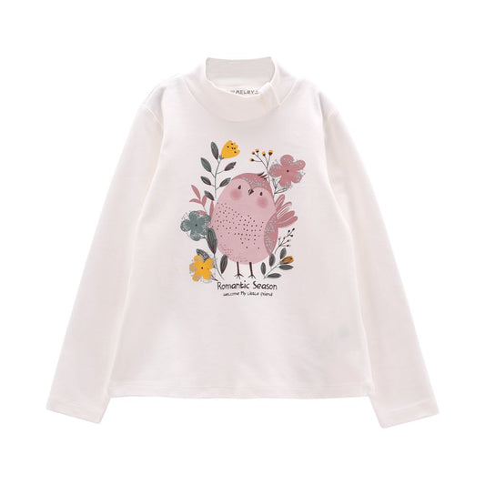 T-shirt a manica lunga per bambina