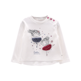T-shirt a manica lunga per bambina