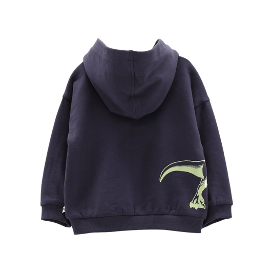 Felpa con zip e cappuccio da bambino