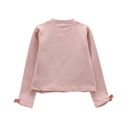 Giacca in felpa stretch per bambina