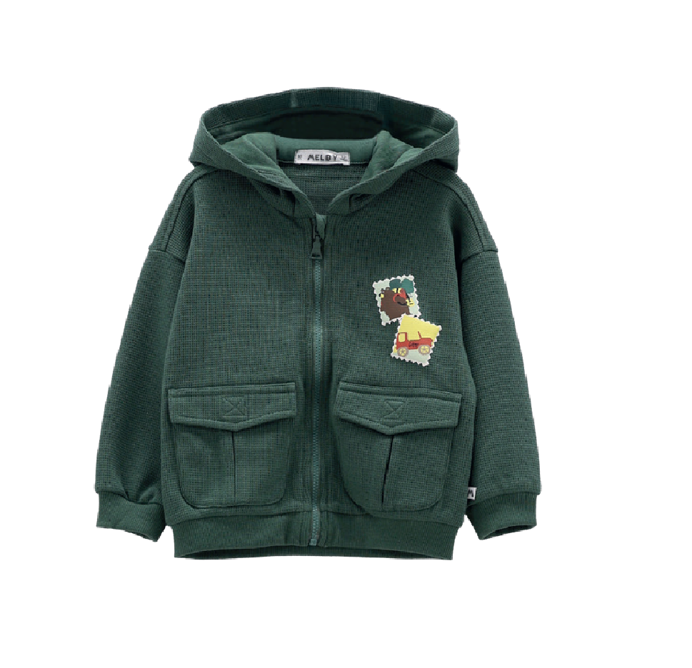 Felpa con zip per bambino